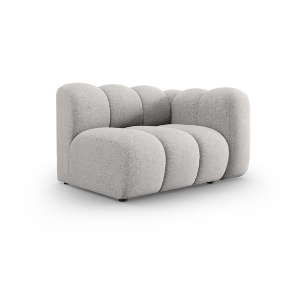 Svetlo siv modul za sedežno garnituro (desni kot) Lupine – Micadoni Home-image-2