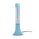 Modra namizna svetilka s steklenim senčilom (višina 37,5 cm) Astro Glittler – Leitmotiv
