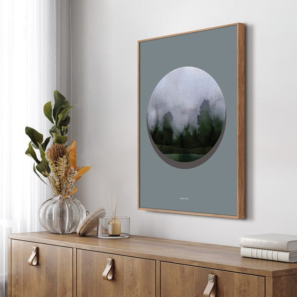 Slika 50x70 cm Water Circle – Malerifabrikken-image-1