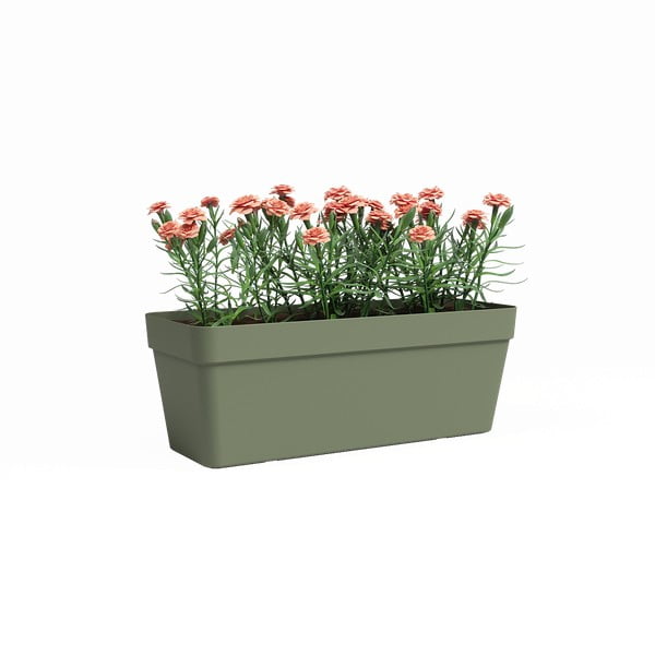 Samozalivalno cvetlično korito iz reciklirane plastike 50 cm Capri – Artevasi-image-1