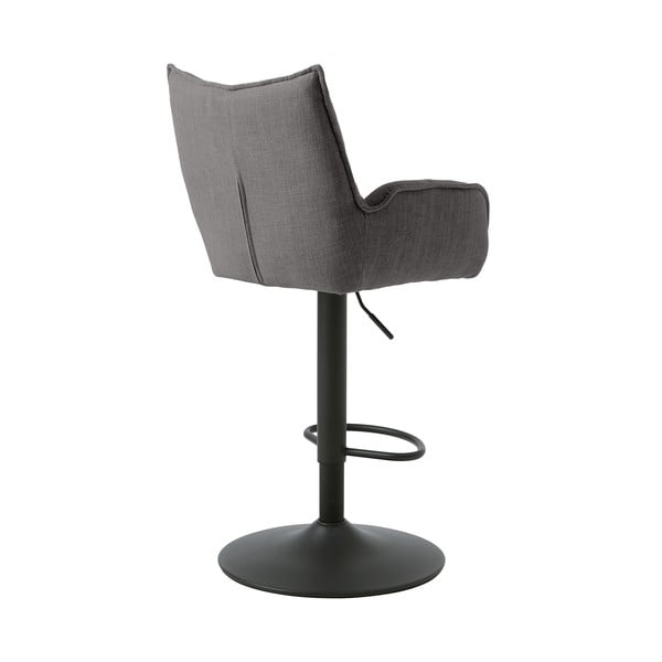 Sivi barski stoli v kompletu z nastavljivo višino 2 ks Marilla – Unique Furniture-image-3