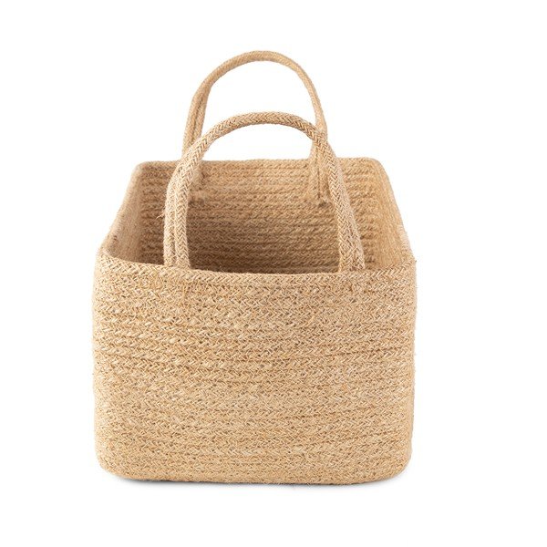 Košara za shranjevanje iz jute Compactor, 29 x 20 cm-image-2
