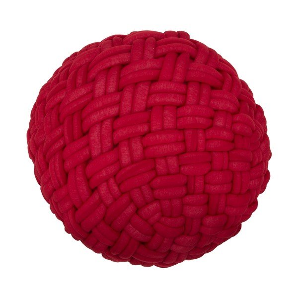 Mauro Ferretti Rope rdeči puf, ø 50 cm-image-4