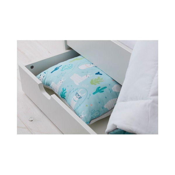 Moder dekorativni vzglavnik za otroke Pinio Lama, 40 x 55 cm-image-1