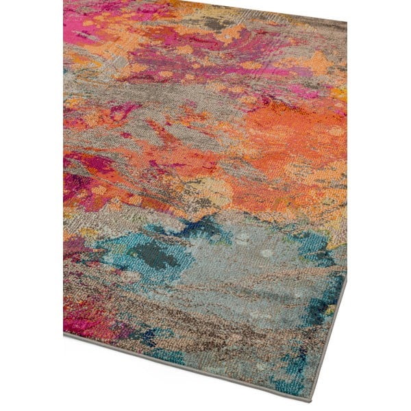 Rdeča preproga 150x80 cm Colores Cloud - Asiatic Carpets-image-2