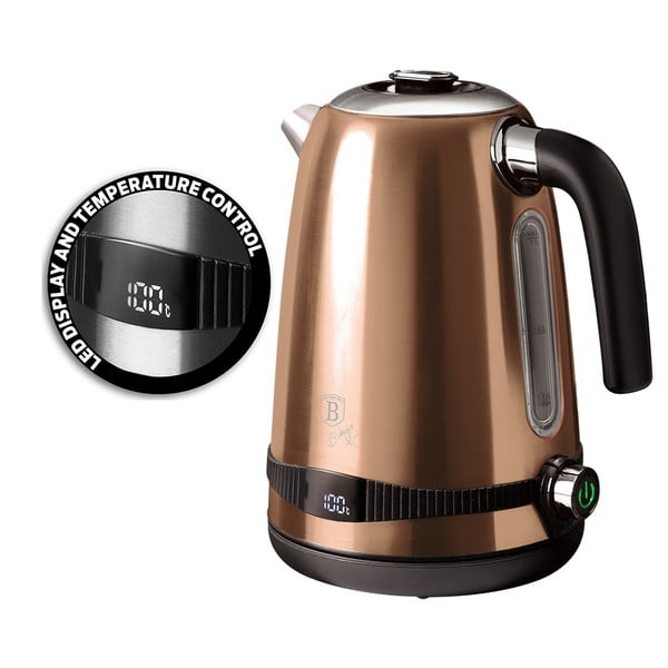 Grelnik vode 1,7 l Rosegold Metallic Line - BerlingerHaus-image-2