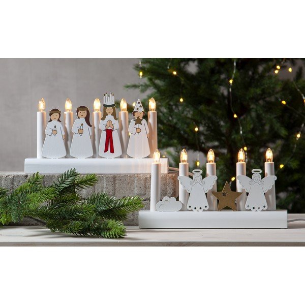 LED svečnik z vtikačem (višina 15 cm) Julia – Star Trading-image-1