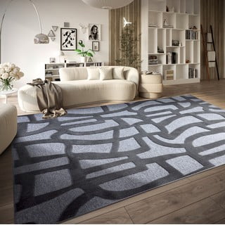 Temno modra preproga iz recikliranih vlaken 160x230 cm Therese – Villeroy&Boch