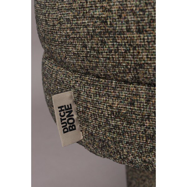 Rjava klop iz tkanine bouclé Fern – Dutchbone-image-4