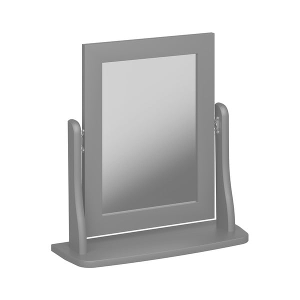 Sivo kozmetično ogledalo za toaletno mizico Steens Baroque