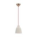 Bela otroška viseča svetilka s keramičnim senčilom Sewilla – Candellux Lighting