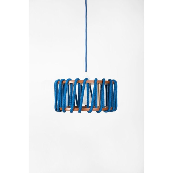 Modra viseča svetilka EMKO Macaron, ø30 cm-image-1