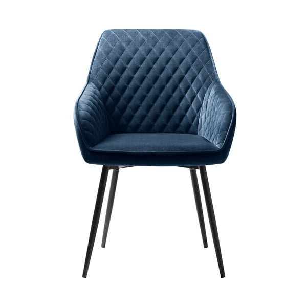 Moder oblazinjen jedilni stol z nasloni za roke Milton – Unique Furniture-image-1