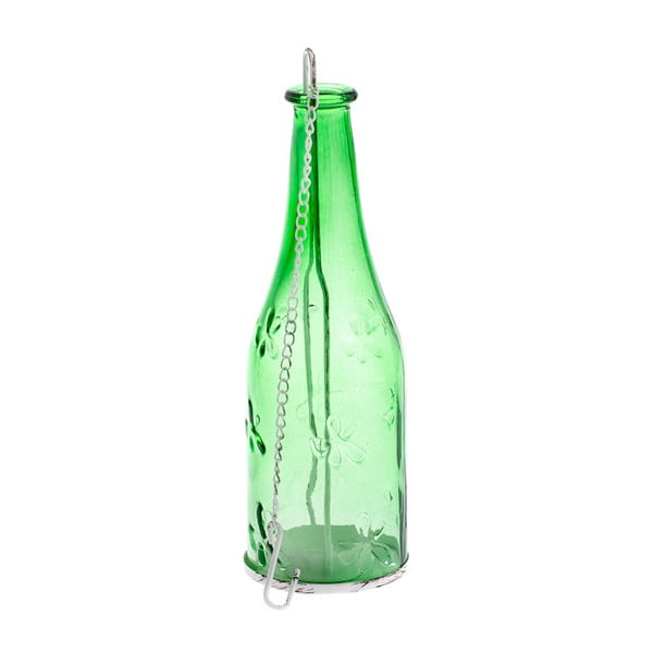 Zeleni viseči stekleni svečnik Dakls Romance