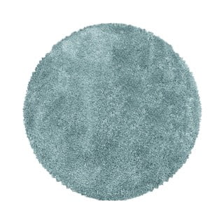 Modra okrogla preproga ø 80 cm Fluffy – Ayyildiz Carpets