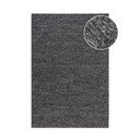 Temno siva ročno tkana preproga iz mešanice volne 120x170 cm Minerals – Flair Rugs