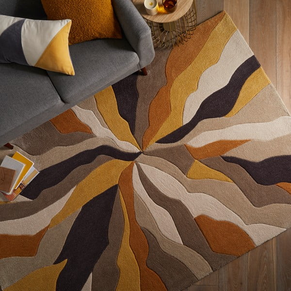 Rumena preproga 150x80 cm Zest Infinite - Flair Rugs-image-1