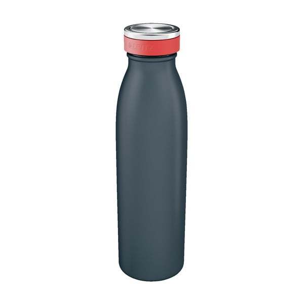 Siva steklenička za vodo Leitz Cosy, prostornina 0,5 l