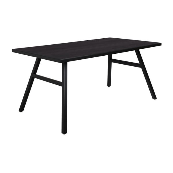 Zuiver Seth črna miza, 220 x 90 cm