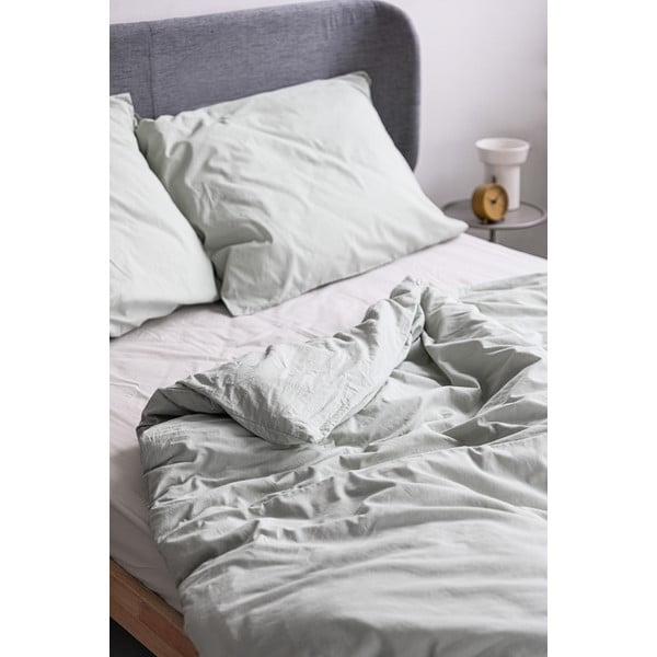 Žajbljevo zelena bombažna posteljnina Bonami Selection, 200 x 200 cm-image-4