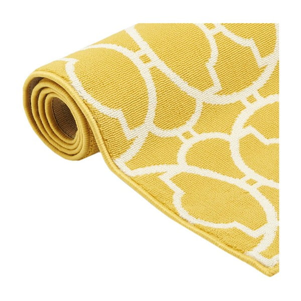 Rumena zunanja preproga Floorita Interlaced, 160 x 230 cm-image-2