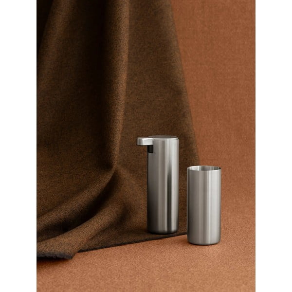 Dozirnik za milo iz nerjavečega jekla v mat srebrni barvi 165 ml Modo – Blomus-image-2