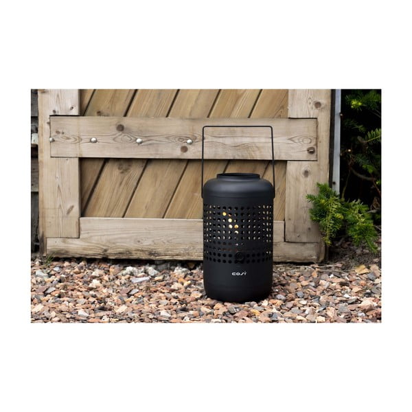 Črna plinska svetilka COSI Drop, višina 37 cm-image-2