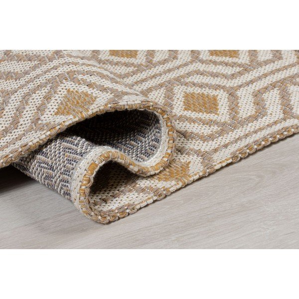 Rumeno-bež bombažna preproga Flair Rugs Bombax, 192 x 290 cm-image-1