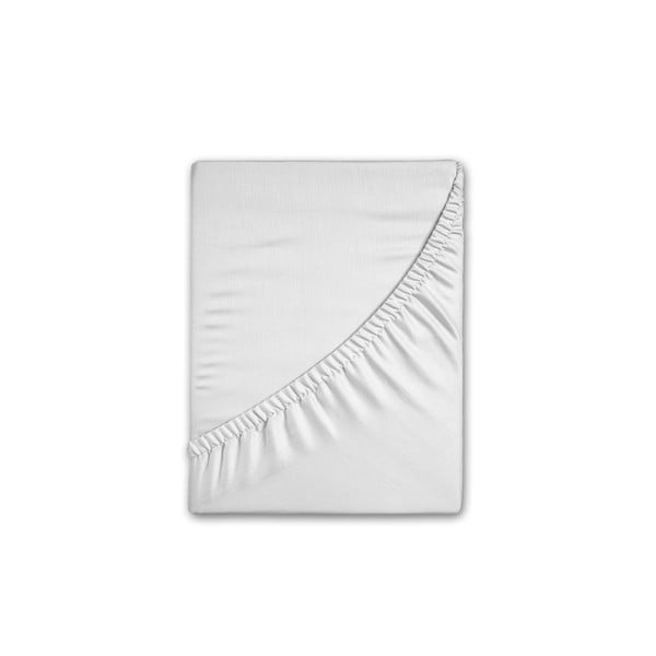 Bela napenjalna flanelna rjuha 90x200 cm – Good Morning