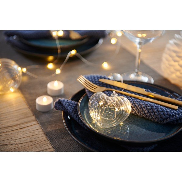 Svetlobna dekoracija na baterije ø 8 cm Wave Heart – Sirius-image-1