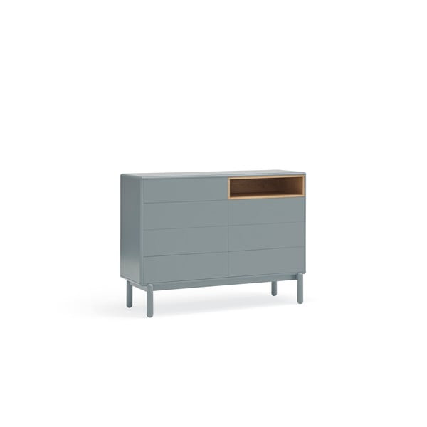 Modra/siva nizka komoda 120x90 cm Corvo – Teulat-image-2