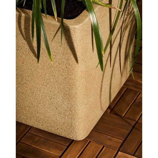 Okrasni cvetlični lonci v kompletu 2 ks iz umetnega kamna Minoa – Kave Home-image-2