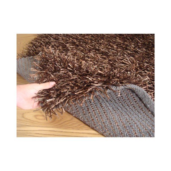 Preproga Shaggy Brown, 75x155 cm-image-1