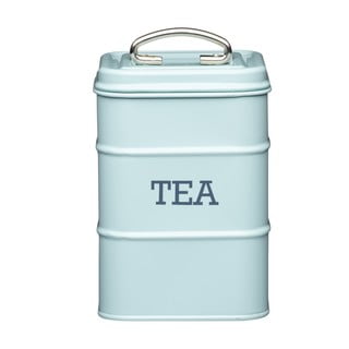 Modra pločevinasta škatla za čaj Kitchen Craft Nostalgia