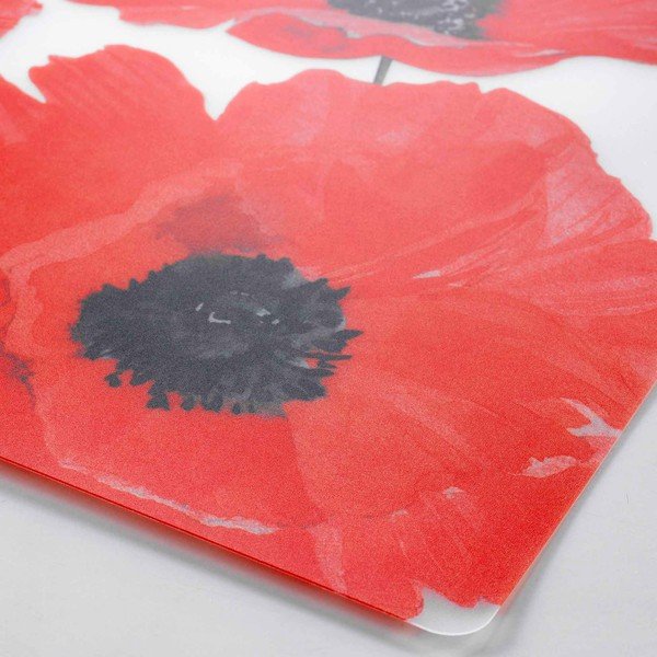 Pogrinjek 28.5x44 cm Red flower – douceur d'intérieur-image-1