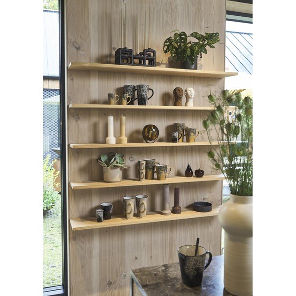 Kremno bele lončene skodelice za espresso v kompletu 4 ks 100 ml Hela – Villa Collection-image-1