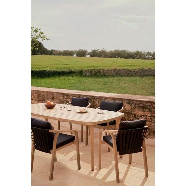 Vrtna jedilna miza 100x225 cm Maset - Kave Home-image-1