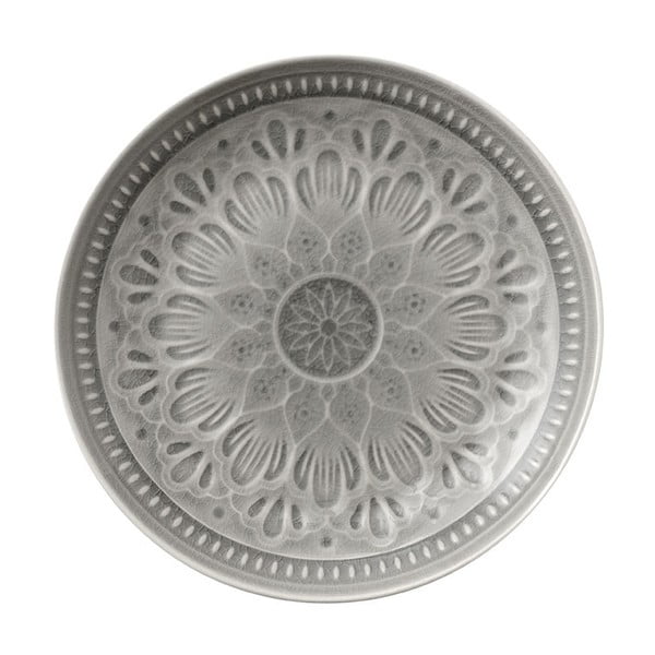 Ladelle Catalina siv lončeni krožnik, ⌀ 20,5 cm