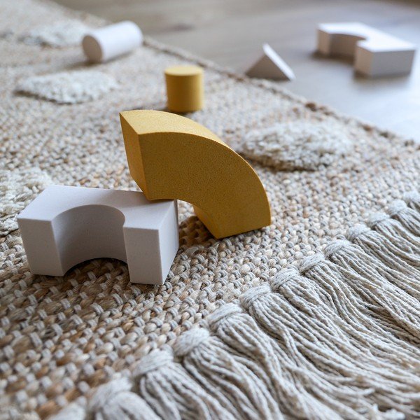 Ročno izdelana preproga iz jute in bombaža Nattiot Nop, 100 x 150 cm-image-4