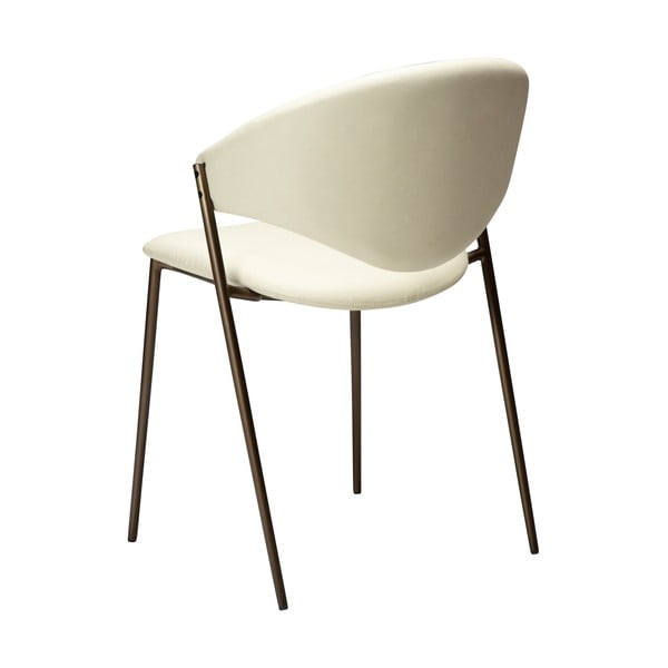 Slonokoščen jedilni stol iz umetnega usnja Zone – DAN-FORM Denmark-image-4