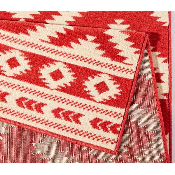 Rdeč tekač Hanse Home Gloria Etno, 80 x 200 cm-image-2