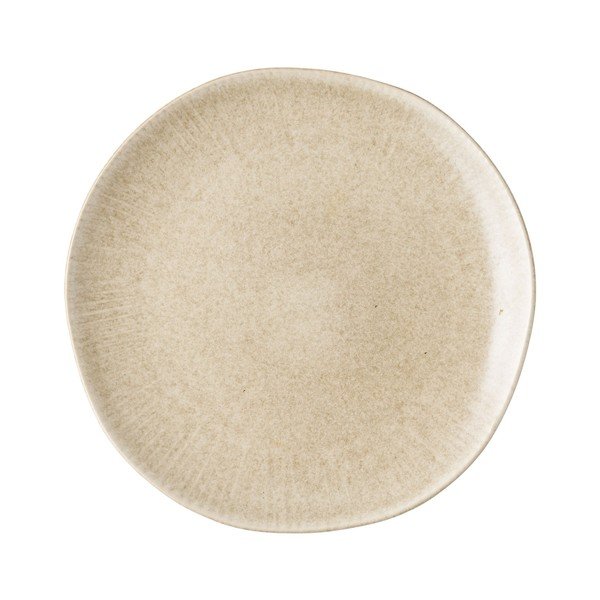 Sivo-bež krožniki v kompletu 4 ks iz kamenine ø 21 cm Viola – House Nordic-image-2