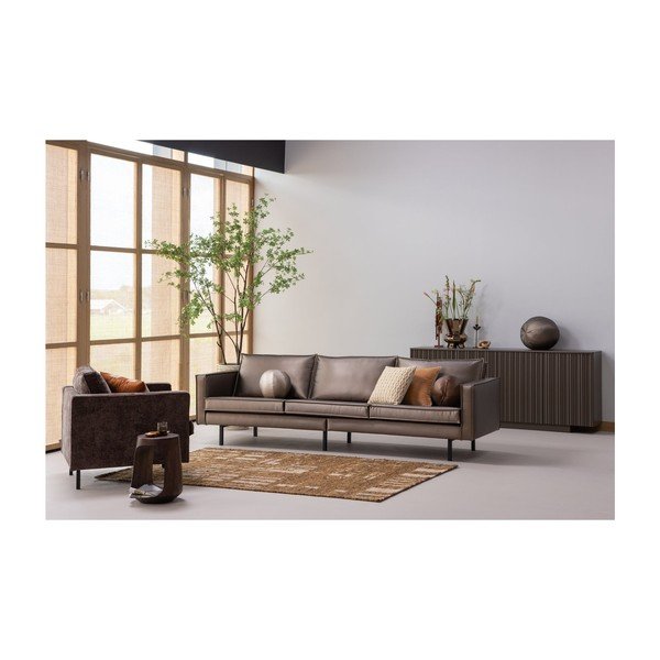 Okrogla stranska mizica iz masivnega manga ø 33 cm Bayo – WOOOD-image-3