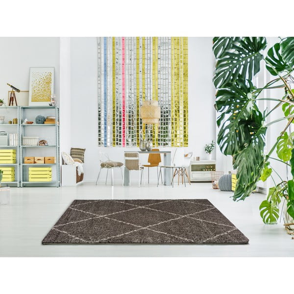 Siva preproga Universal Lynn Lines, 80 x 150 cm-image-1