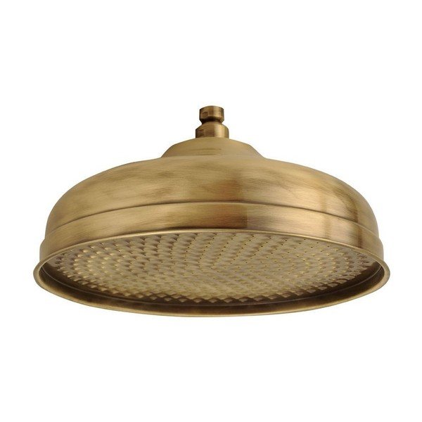 Medeninasta tuš glava v bronasti barvi ø 30 cm Antea – Sapho