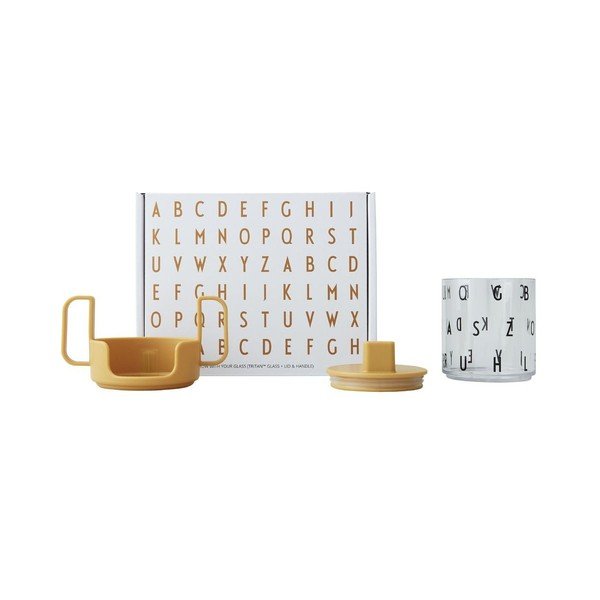 Gorčično rumen lonček Design Letters Grow With Your Cup-image-2