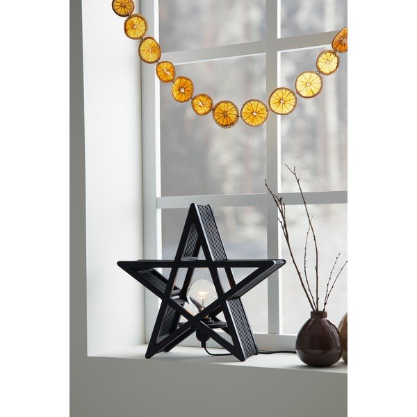 Črna božična svetlobna dekoracija Bamboo – Markslöjd-image-2