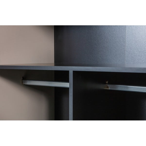 Kremno bela modularna garderobna omara iz masivnega bora 100x200 cm Daily – vtwonen-image-1