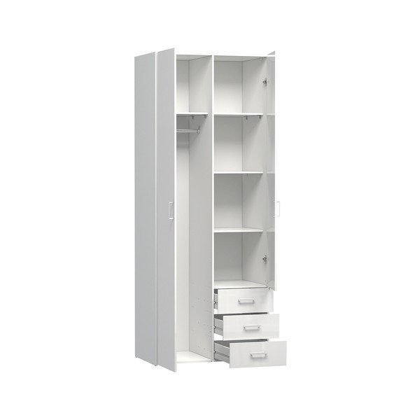 Bela omara Evegreen House Home, višina 200,4 cm-image-1