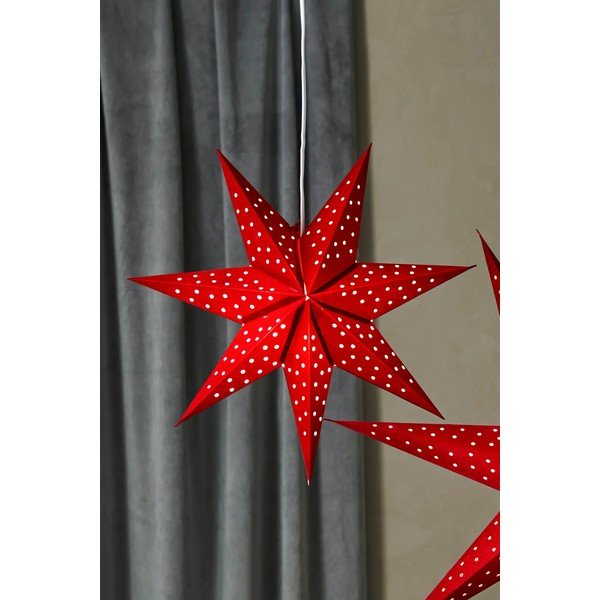 Rdeča viseča božična svetlobna dekoracija na baterije ø 45 cm Blink – Markslöjd-image-2